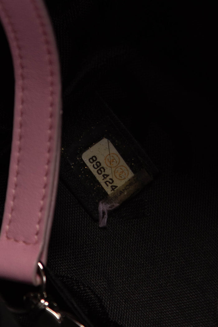 2000s Chanel Pink Rue Cambon Bucket Bag