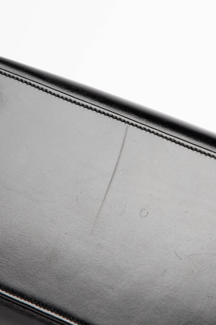 1978 Hermès Kelly 28cm Retourne in Black Box Calf Leather with GHW