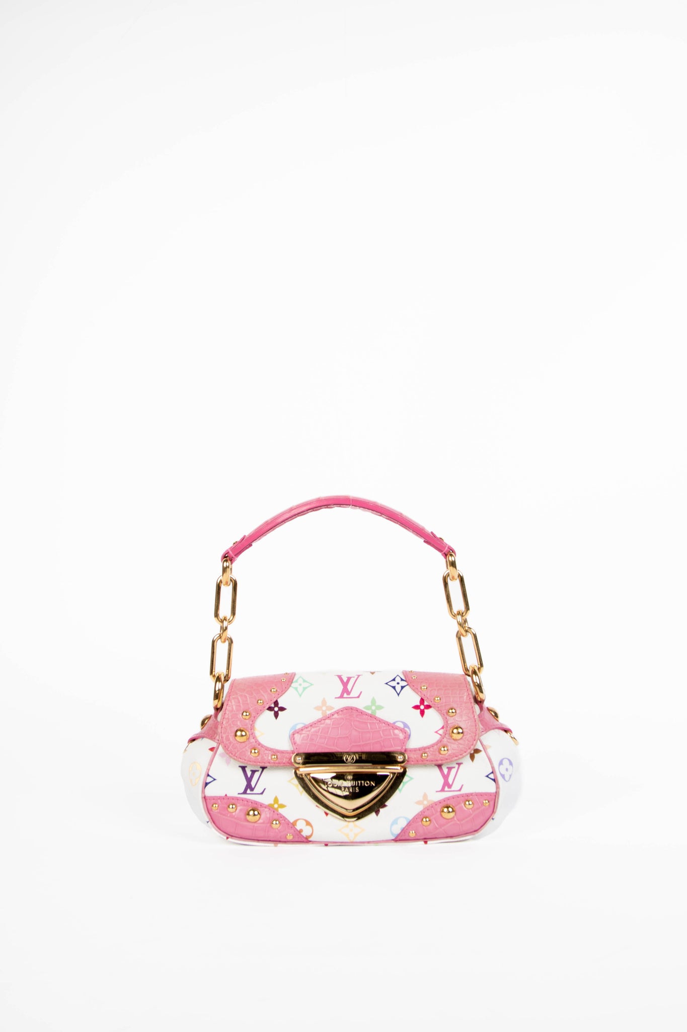 RARE Louis Vuitton x Takashi Murakami White Multicolour Marilyn