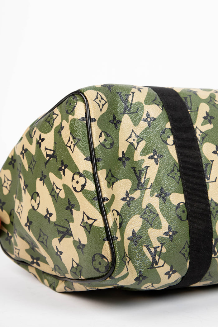 SUPER RARE Louis Vuitton x Takashi Murakami Monogramouflage Speedy 35cm