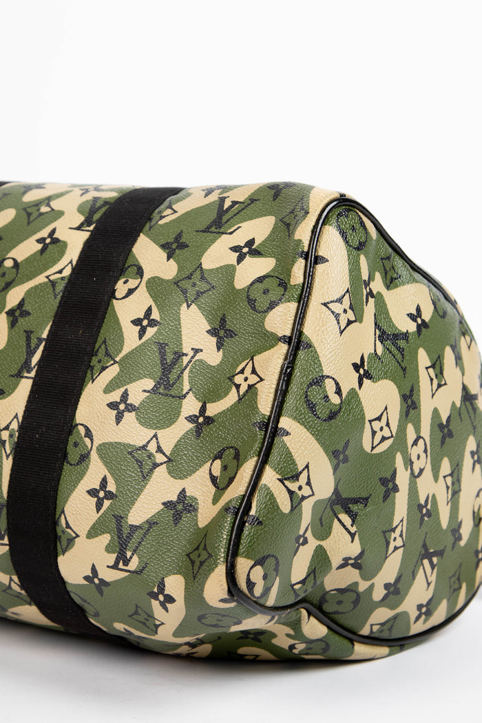 SUPER RARE Louis Vuitton x Takashi Murakami Monogramouflage Speedy 35cm