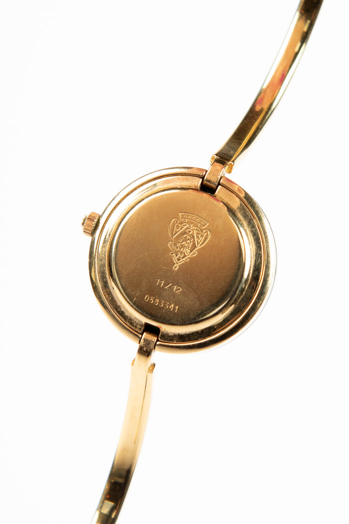 Vintage Gucci Gold Bezel Watch
