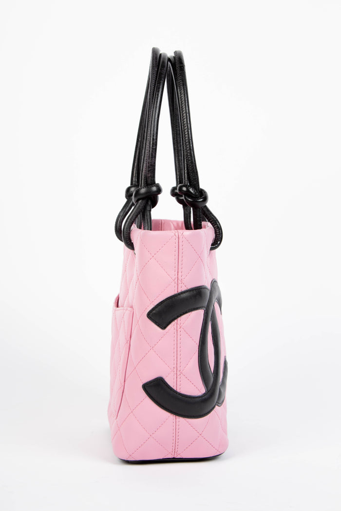 2000s Chanel Pink Rue Cambon Small Bucket Bag