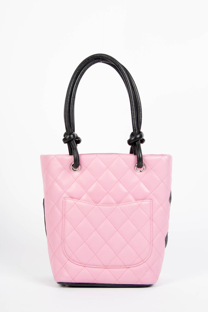2000s Chanel Pink Rue Cambon Small Bucket Bag