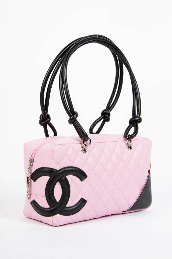 2000s Chanel Pink Rue Cambon Shoulder Bag