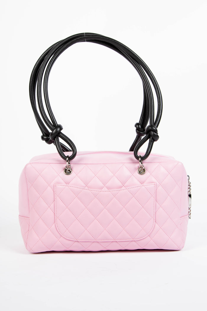 2000s Chanel Pink Rue Cambon Shoulder Bag