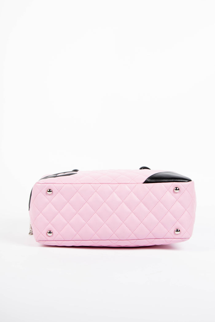 2000s Chanel Pink Rue Cambon Shoulder Bag