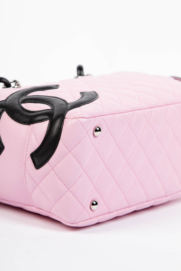2000s Chanel Pink Rue Cambon Shoulder Bag