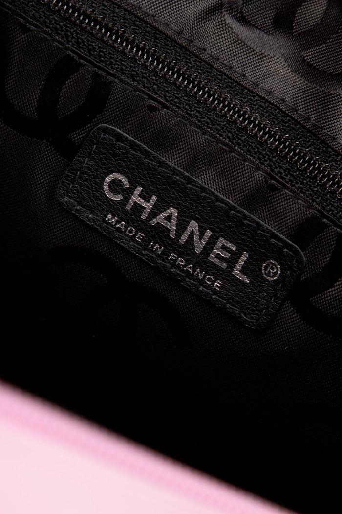 2000s Chanel Pink Rue Cambon Shoulder Bag
