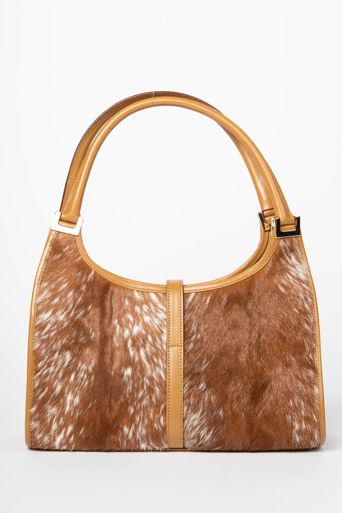 RARE Gucci Cowhide Jackie Bardot Shoulder Bag