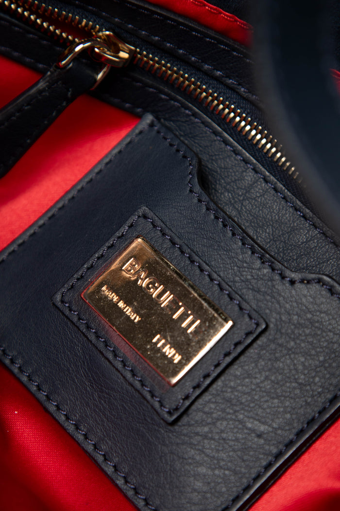 SUPER RARE Fendi Denim Beaded Baguette Shoulder Bag