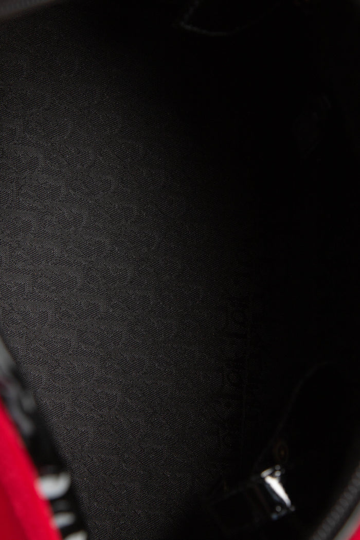 RARE 2000s Christian Dior Leopard Print Gambler Dice Bowling Bag