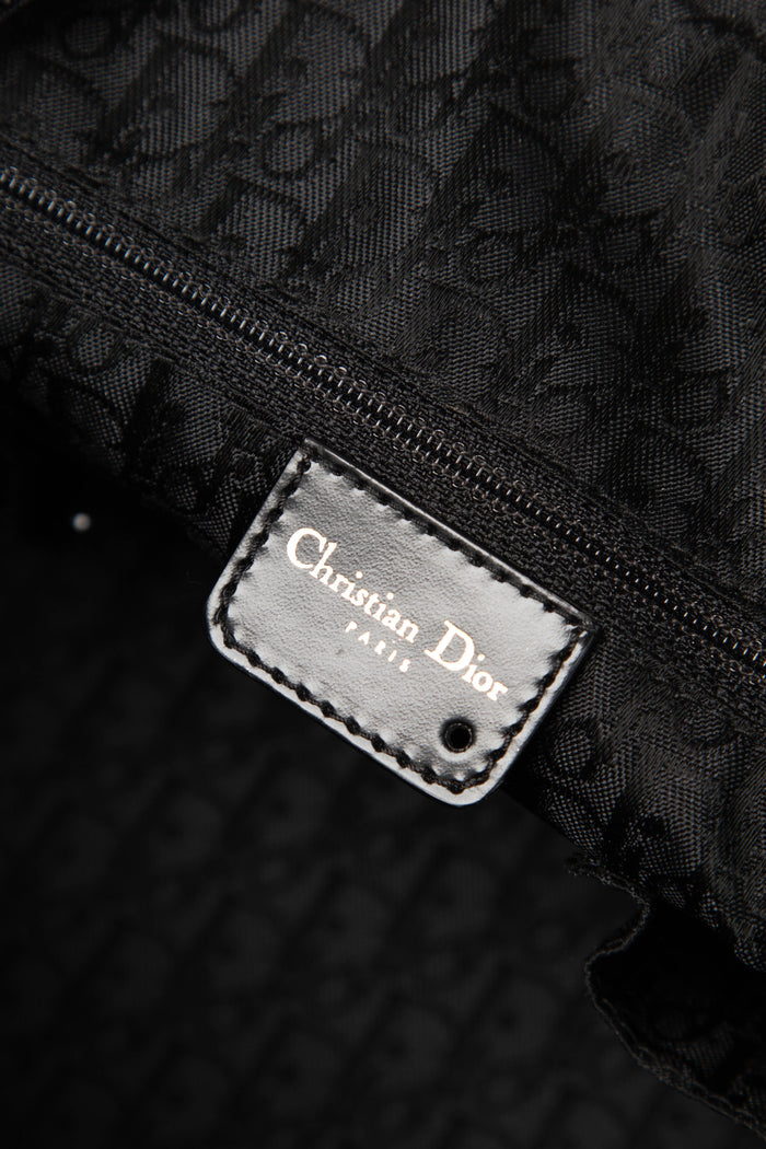 RARE 2000s Christian Dior Leopard Print Gambler Dice Bowling Bag