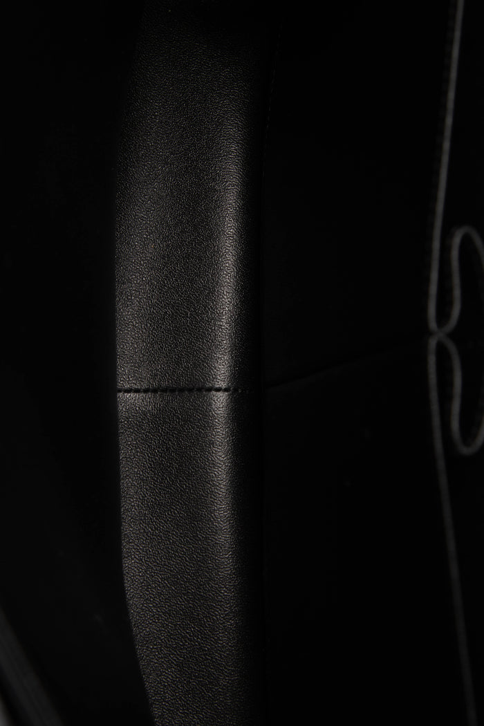 2010s Chanel Black Patent Leather Jumbo Double Flap Shoulder Bag