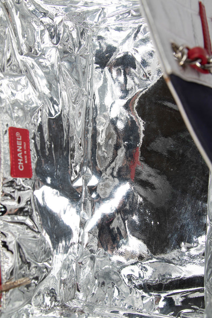 2000s Chanel No.5 Chocolate Bar Tote Bag