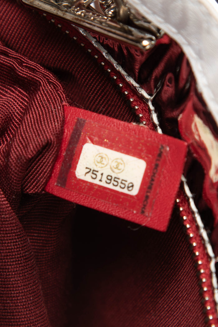 2000s Chanel No.5 Chocolate Bar Tote Bag