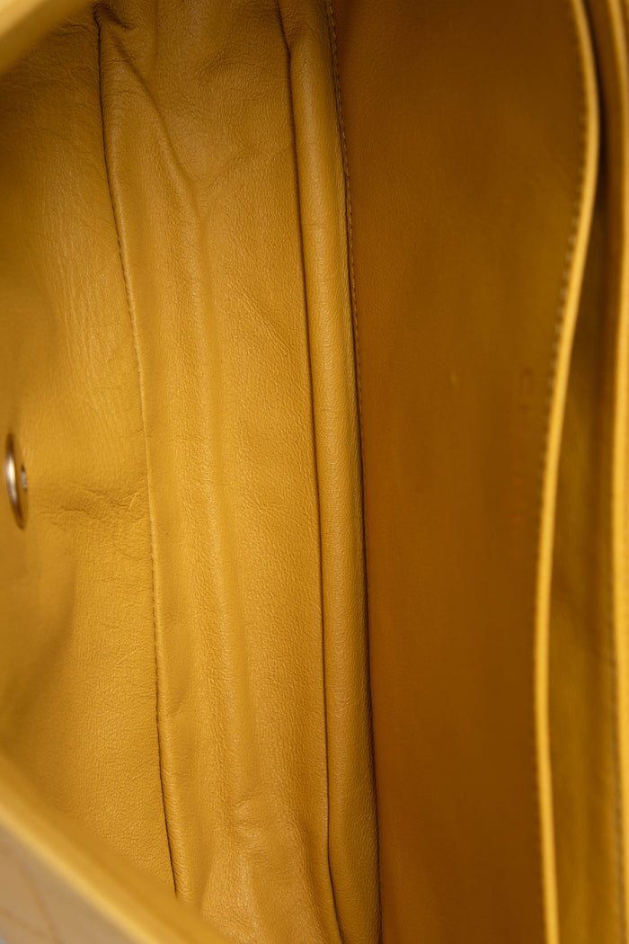 2010s Chanel Metallic Gold Leather Precious Jewel Flap Bag