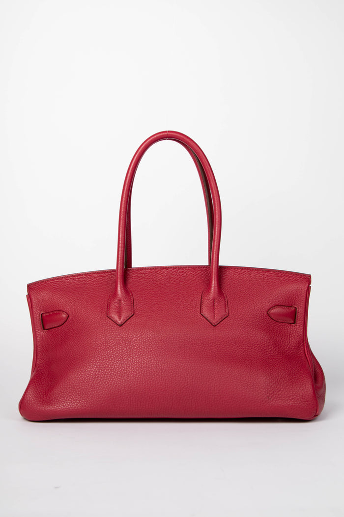 2010 Hermès Birkin JPG in Rubis Clemence Leather with PHW