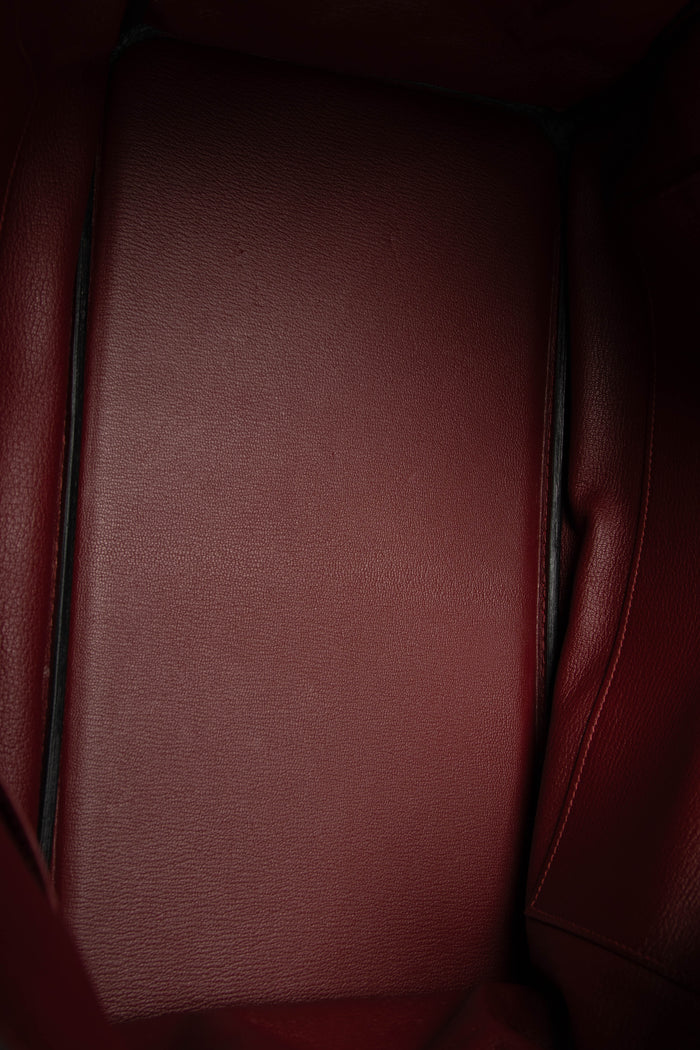 2011 Hermès Birkin 40 in Rouge H Taurillon Clemence Leather PHW
