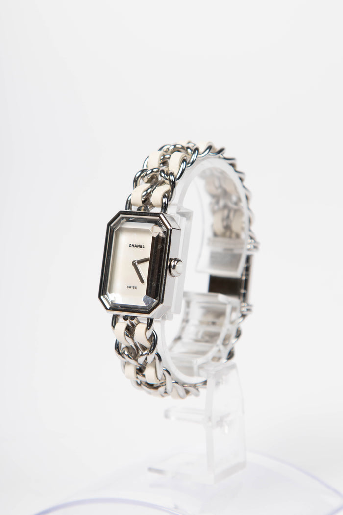 Vintage Chanel Première White Watch