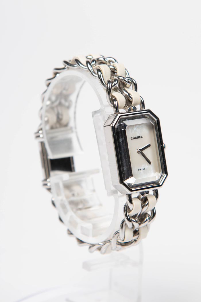 Vintage Chanel Première White Watch