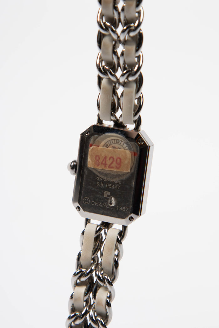 Vintage Chanel Première White Watch