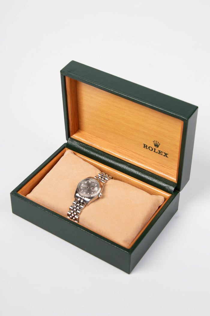 2005 Rolex Diamond Stainless Steel Datejust 26mm Watch Jubilee Bracelet