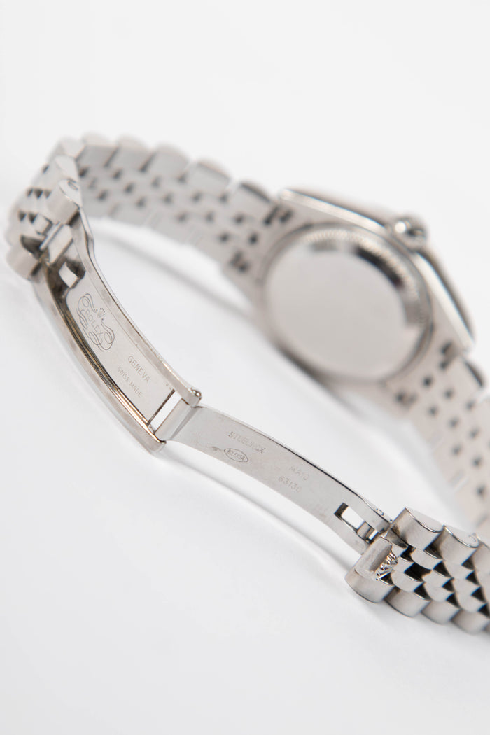 2005 Rolex Diamond Stainless Steel Datejust 26mm Watch Jubilee Bracelet