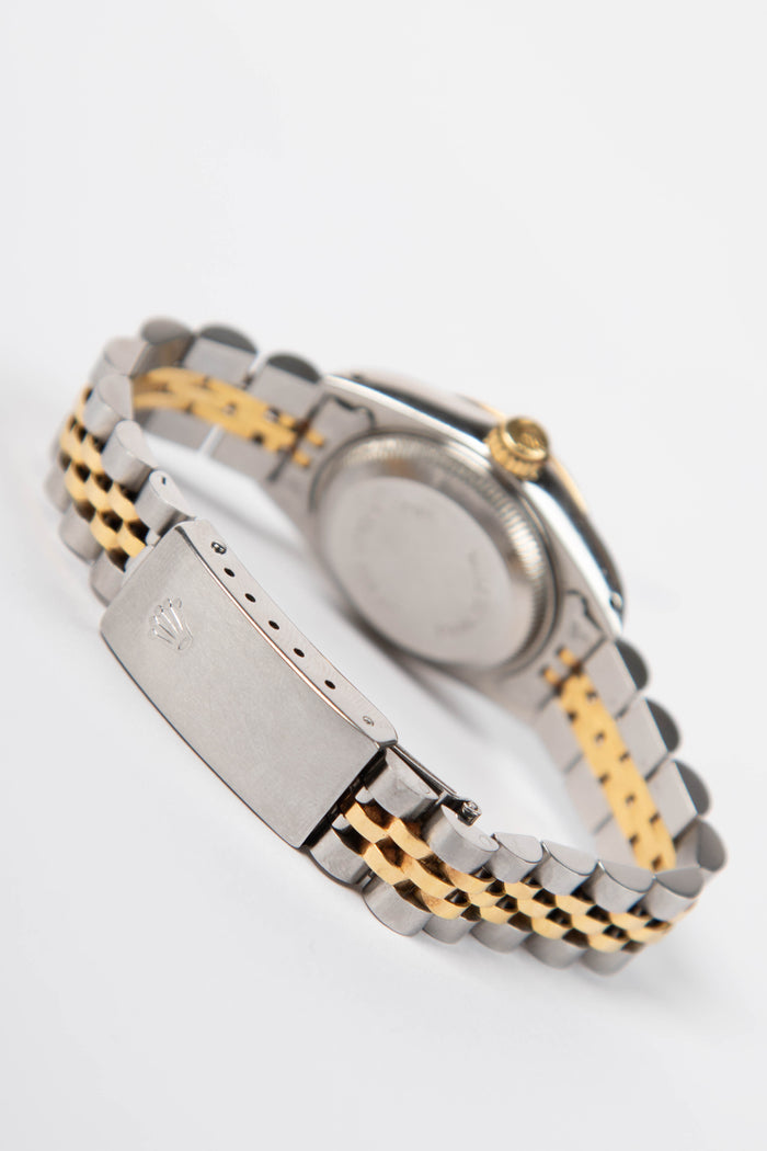 1990 Rolex Diamond Yellow Rolesor Datejust 26mm Watch Jubilee Bracelet