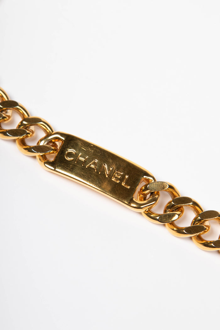 Vintage Chanel Gold Chain Waist Belt