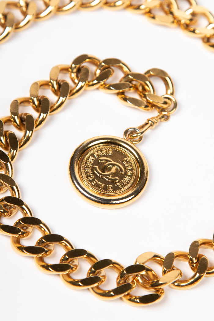 Vintage Chanel Gold Chain Belt