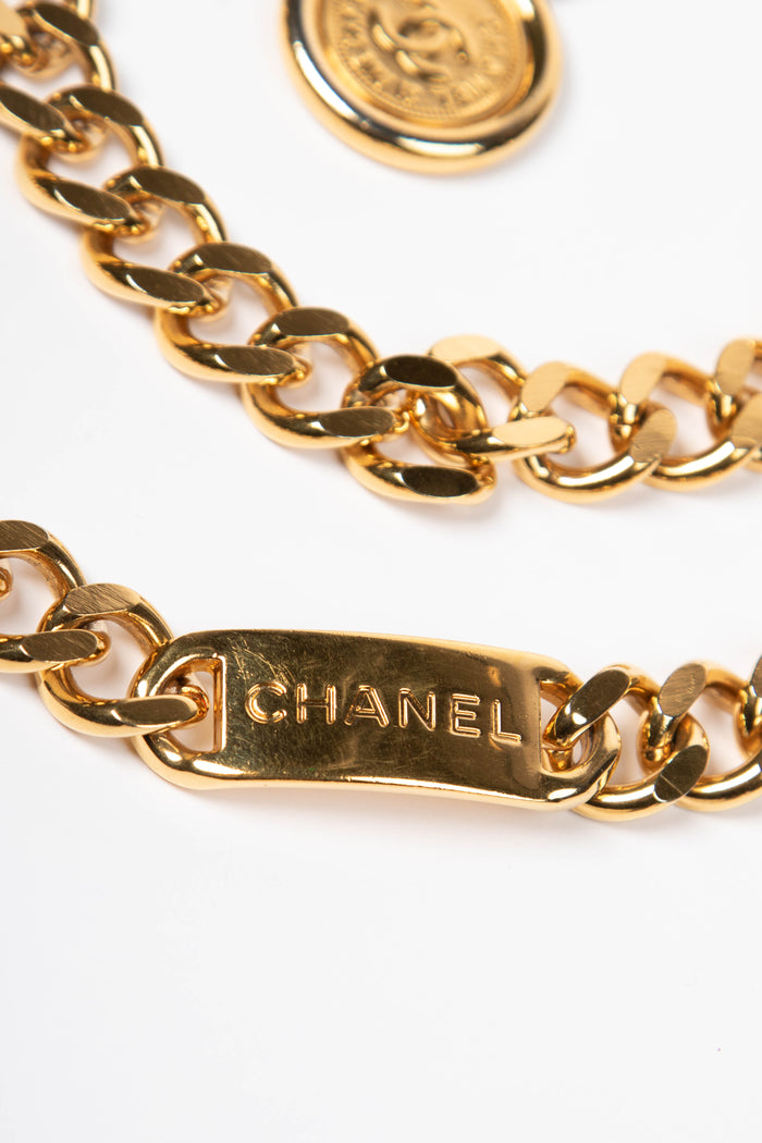 Vintage Chanel Gold Chain Belt