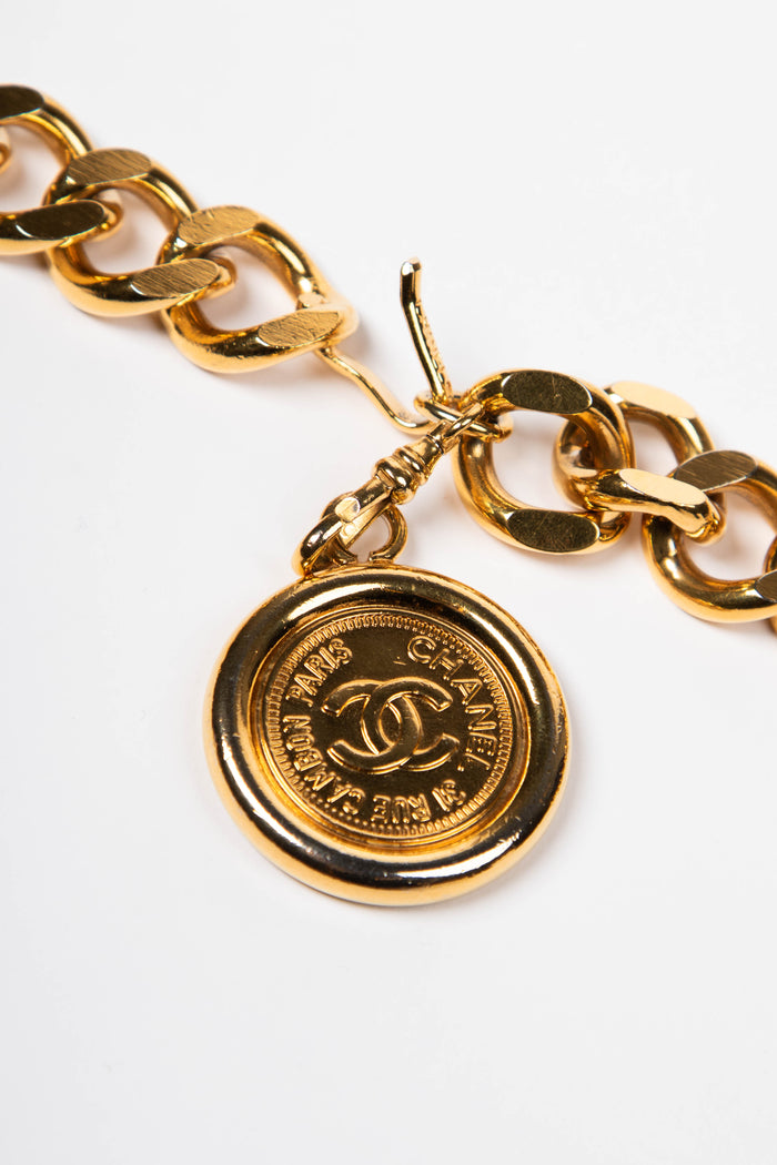 Vintage Chanel Gold Chain Belt