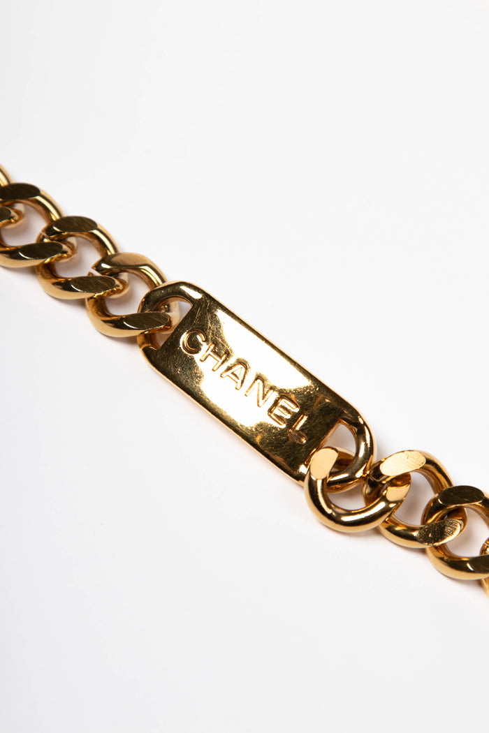 Vintage Chanel Gold Chain Belt