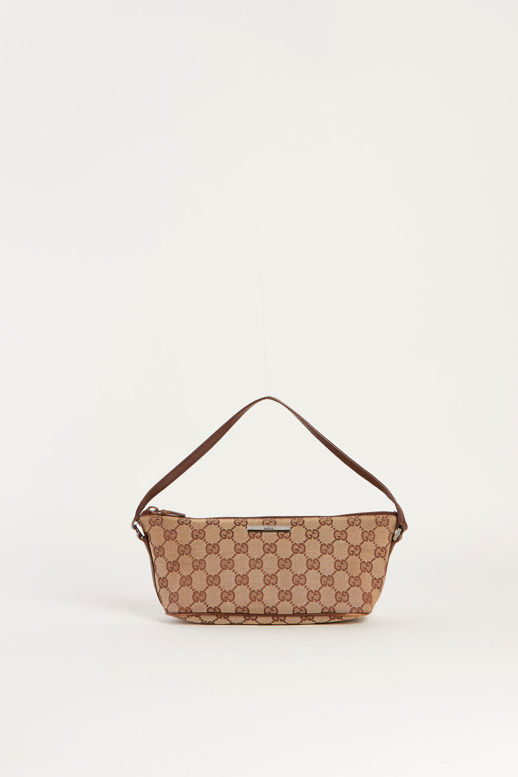 Vintage Gucci Classic GG Monogram Small Shoulder Bag