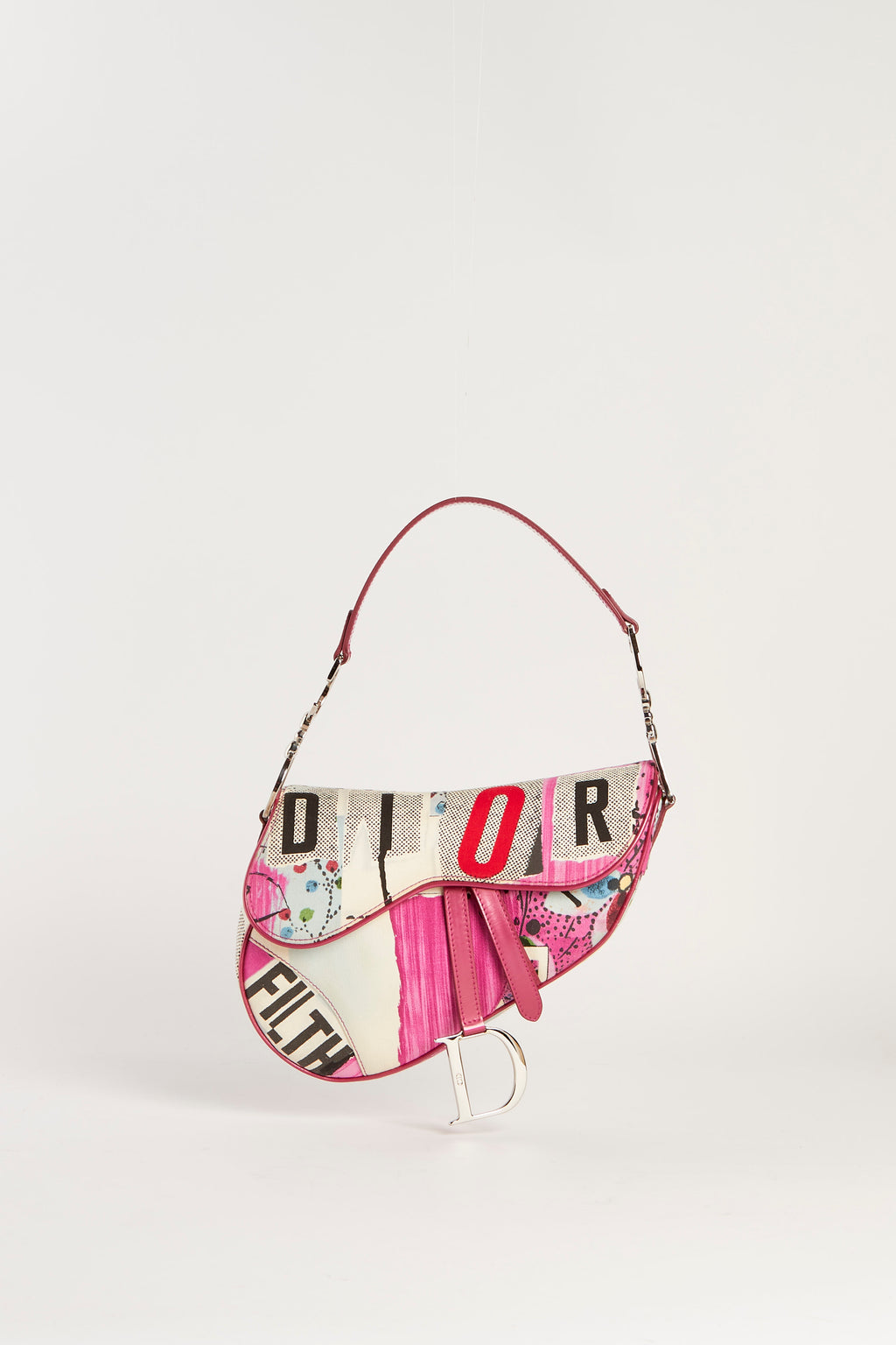 RARE Christian Dior John Galliano Filth Collection Saddle Bag