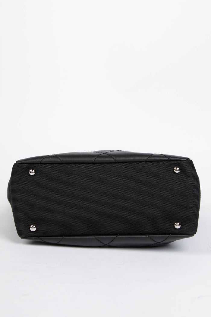 2010s Chanel Black Paris Biarritz Small Tote Bag