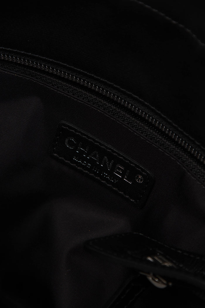 2010s Chanel Black Paris Biarritz Small Tote Bag