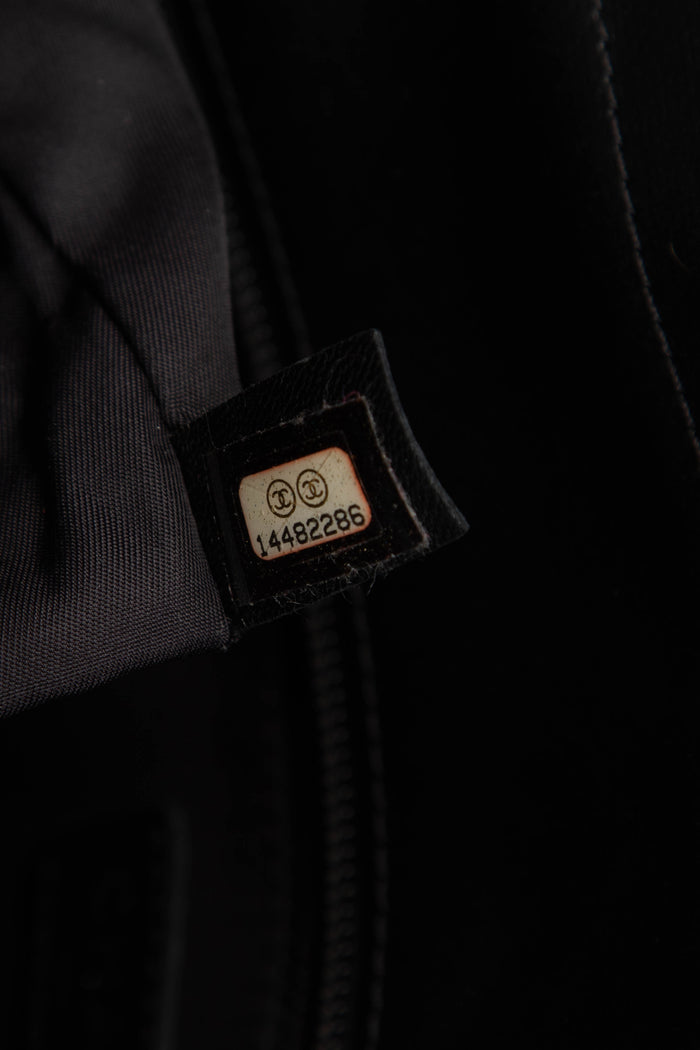 2010s Chanel Black Paris Biarritz Small Tote Bag