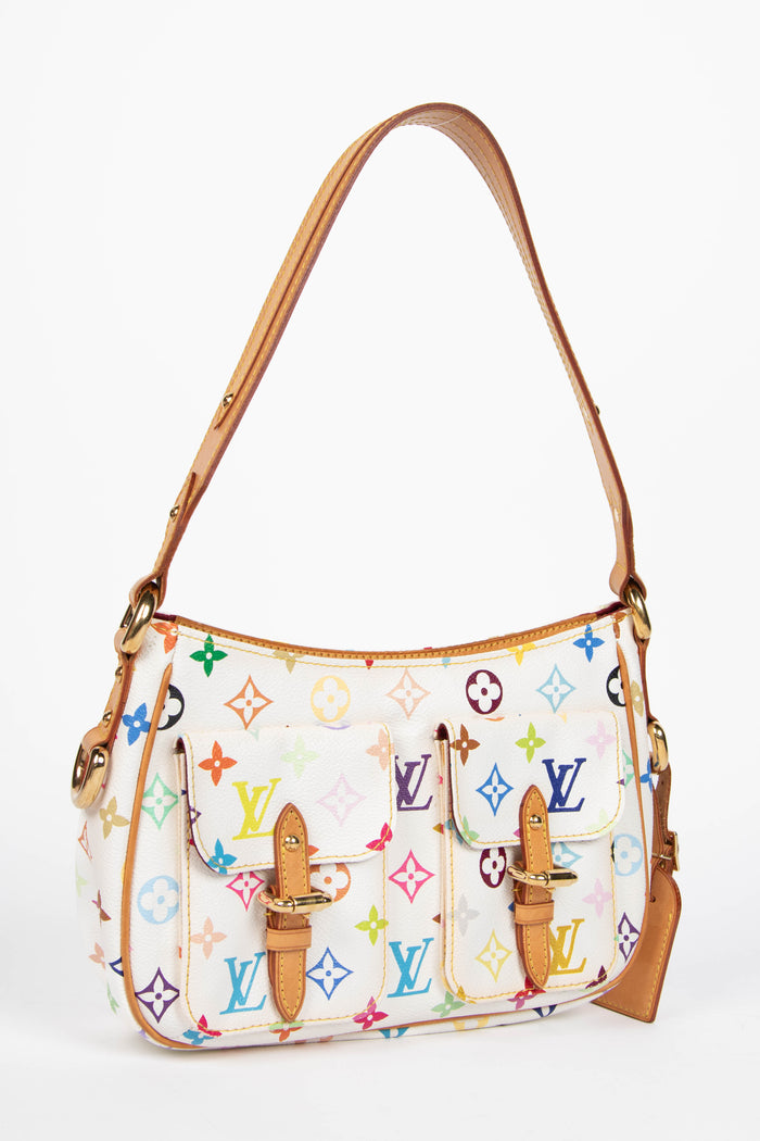 Louis Vuitton x Takashi Murakami Multicolour Monogram Lodge Shoulder Bag