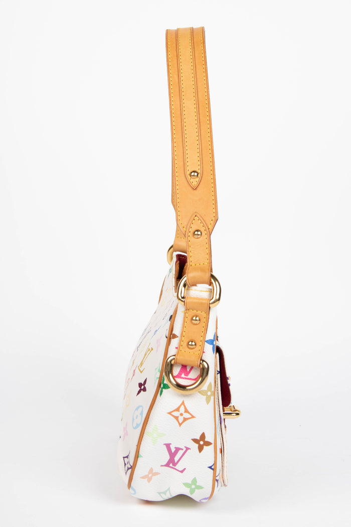 Louis Vuitton x Takashi Murakami Multicolour Monogram Lodge Shoulder Bag