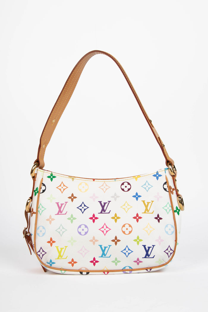 Louis Vuitton x Takashi Murakami Multicolour Monogram Lodge Shoulder Bag