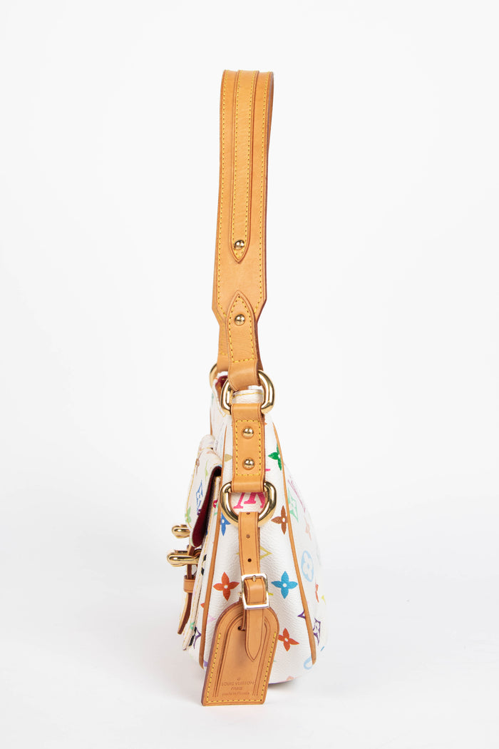 Louis Vuitton x Takashi Murakami Multicolour Monogram Lodge Shoulder Bag