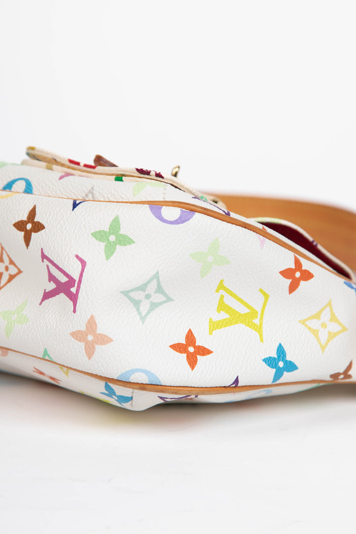 Louis Vuitton x Takashi Murakami Multicolour Monogram Lodge Shoulder Bag