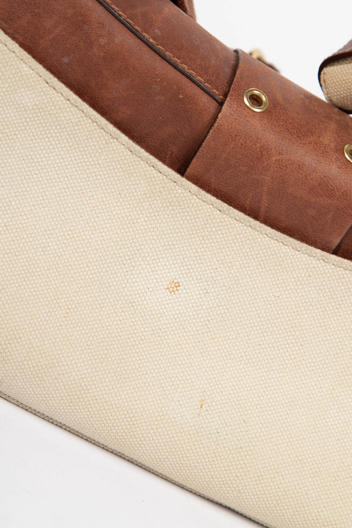 RARE Christian Dior Canvas Columbus Shoulder Bag