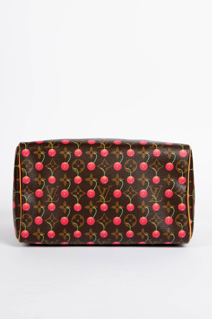 RARE Louis Vuitton x Takashi Murakami Cherry Speedy 25cm