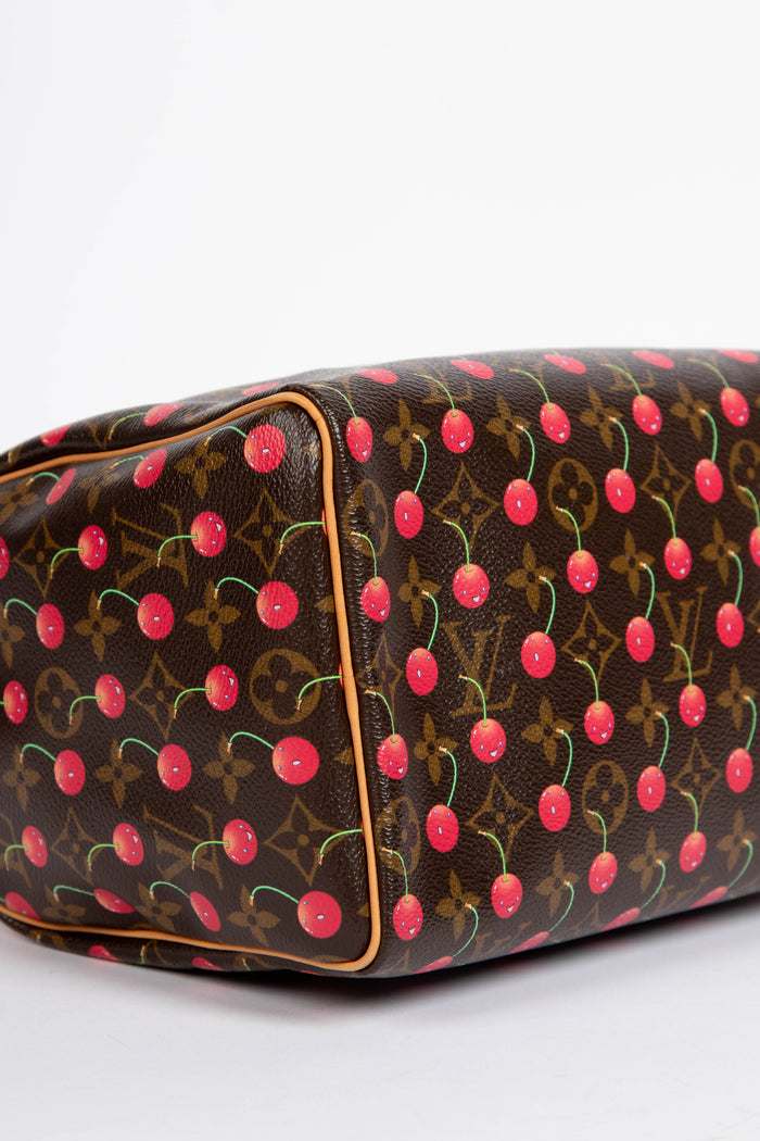 RARE Louis Vuitton x Takashi Murakami Cherry Speedy 25cm