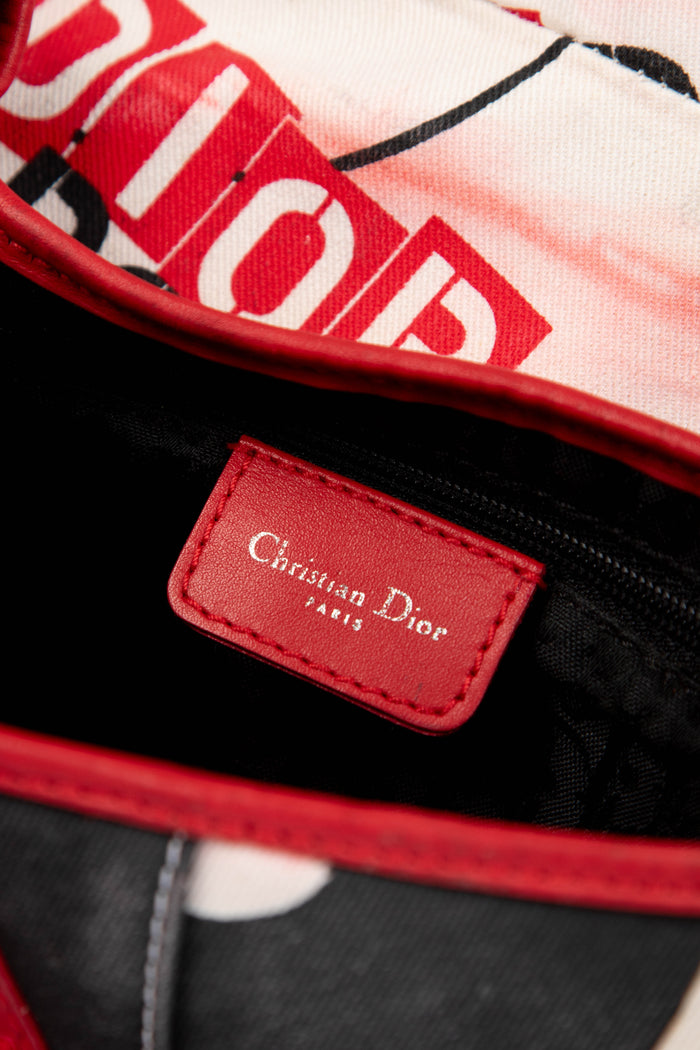 SUPER RARE 2000s Christian Dior John Galliano Hardcore Piercing Saddle Bag