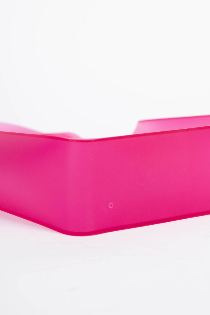 Vintage Chanel Pink Jelly Rubber Small Tote Bag