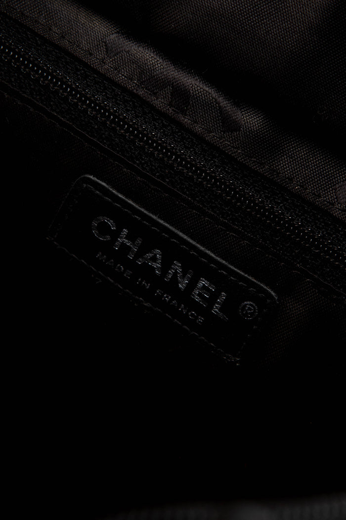 2000s Chanel Beige Rue Cambon Bucket Bag